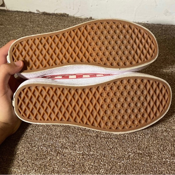 Old Skool Red and White Checkered Vans BRAND NEW - Picture 5 of 7
